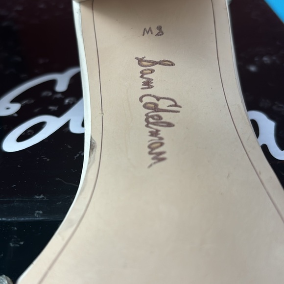 Sam Edelman Yaria LT Gold/ivory  size 8 - Picture 11 of 12